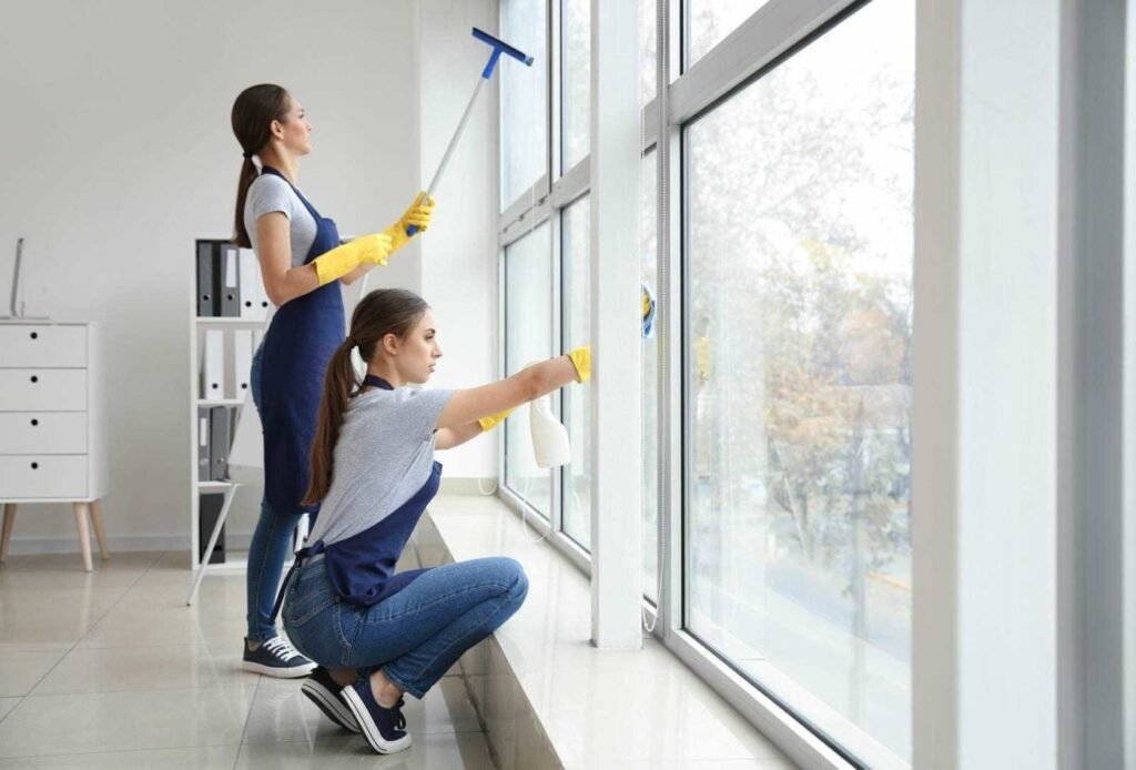 Interior and Exterior Window Cleaning